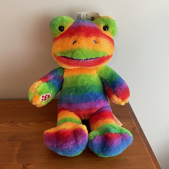 Build-A-Bear Other - Build-A-Bear Rainbow Frog Plush